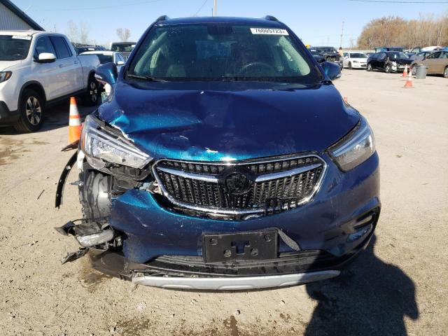 KL4CJ1SB2KB947895 - 2019 BUICK ENCORE SPORT TOURING BLUE photo 5