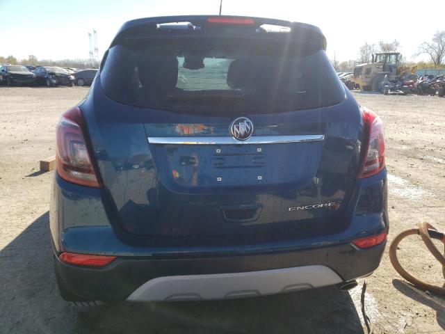 KL4CJ1SB2KB947895 - 2019 BUICK ENCORE SPORT TOURING BLUE photo 6