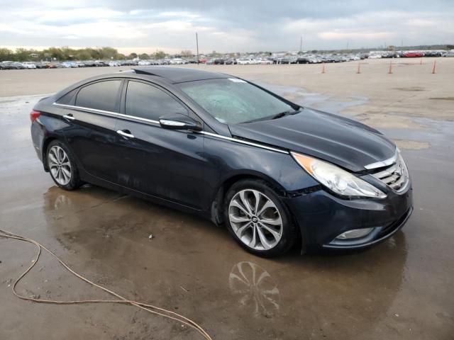 5NPEC4AB4DH614062 - 2013 HYUNDAI SONATA SE BLUE photo 4