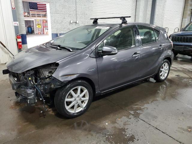 JTDKDTB33F1100585 - 2015 TOYOTA PRIUS C GRAY photo 1