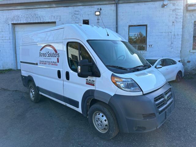 3C6TRVCG6HE537734 - 2017 RAM PROMASTER 2500 HIGH WHITE photo 2