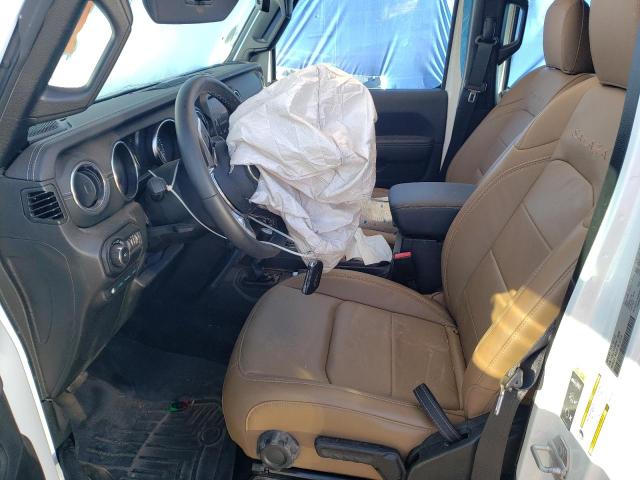 1C4JJXP68NW114482 - 2022 JEEP WRANGLER U SAHARA 4XE WHITE photo 7