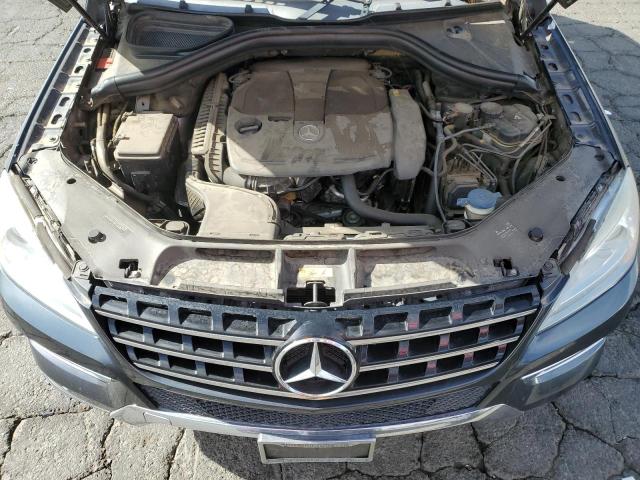 4JGDA5HB2CA039068 - 2012 MERCEDES-BENZ ML 350 4MATIC CHARCOAL photo 11