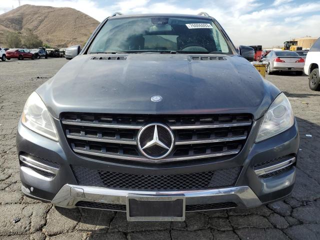 4JGDA5HB2CA039068 - 2012 MERCEDES-BENZ ML 350 4MATIC CHARCOAL photo 5