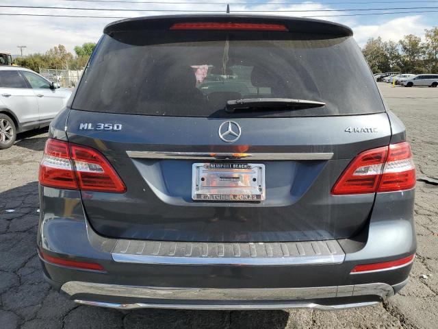 4JGDA5HB2CA039068 - 2012 MERCEDES-BENZ ML 350 4MATIC CHARCOAL photo 6