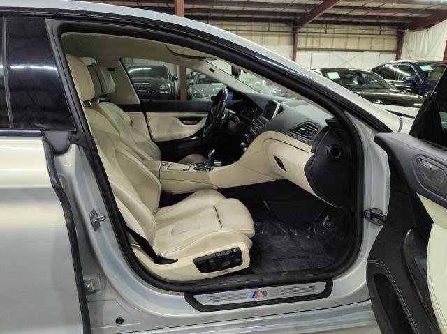 WBS6C9C53FD467596 - 2015 BMW M6 GRAN COUPE SILVER photo 5