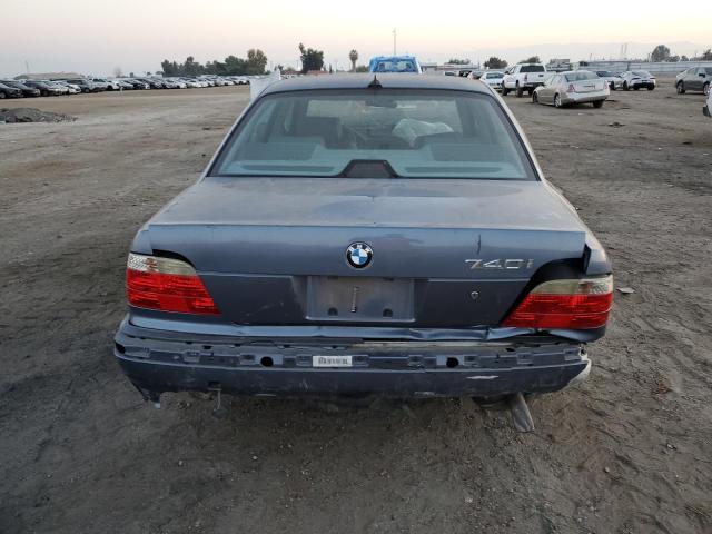 WBAGG83411DN84701 - 2001 BMW 740 I AUTOMATIC BLUE photo 6