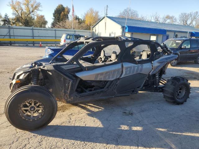 3JBVNAW41JK000626 - 2018 CAN-AM MAVERICK X RS TURBO R GRAY photo 9