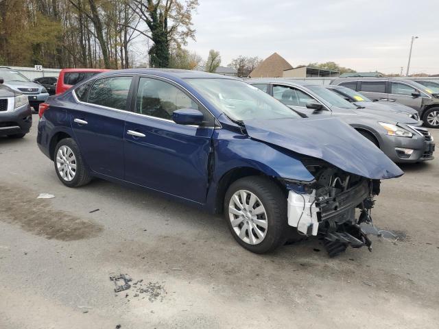 3N1AB7AP5JY300209 - 2018 NISSAN SENTRA S BLUE photo 4