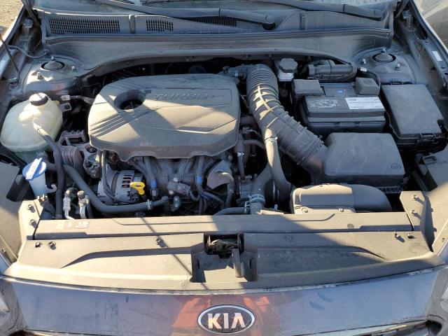 3KPF44AC2LE156552 - 2020 KIA FORTE GT GRAY photo 11