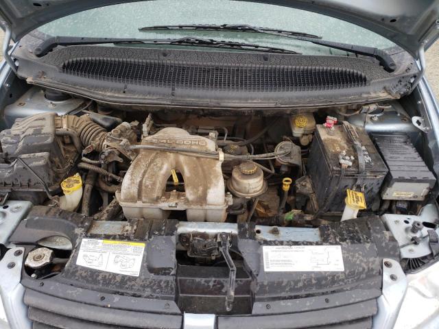 1D4GP25B05B109993 - 2005 DODGE CARAVAN SE BLUE photo 12