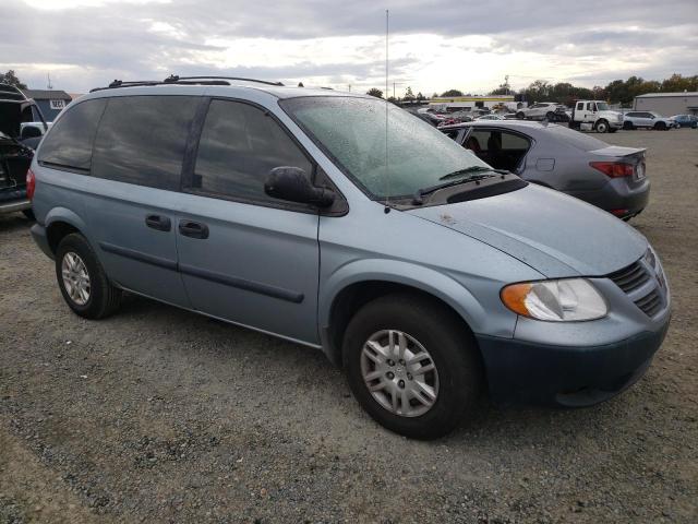 1D4GP25B05B109993 - 2005 DODGE CARAVAN SE BLUE photo 4