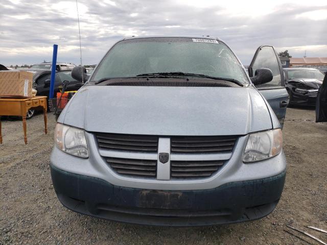 1D4GP25B05B109993 - 2005 DODGE CARAVAN SE BLUE photo 5