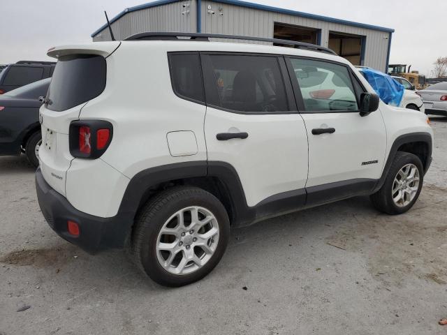 ZACCJBAB4JPJ21466 - 2018 JEEP RENEGADE SPORT 白色 照片 3