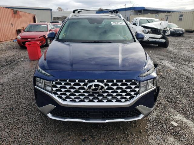 5NMS34AJ1NH426138 - 2022 HYUNDAI SANTA FE SEL BLUE photo 5