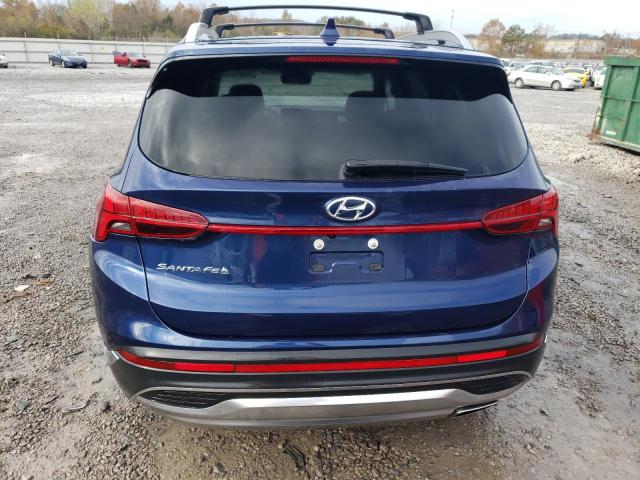 5NMS34AJ1NH426138 - 2022 HYUNDAI SANTA FE SEL BLUE photo 6