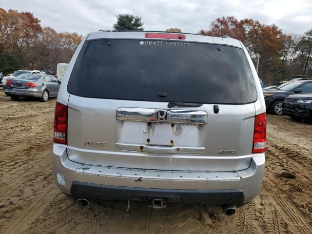 5FNYF4H54AB034907 - 2010 HONDA PILOT EXL SILVER photo 6