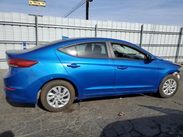 KMHD74LF2HU084892 - 2017 HYUNDAI ELANTRA SE BLUE photo 3