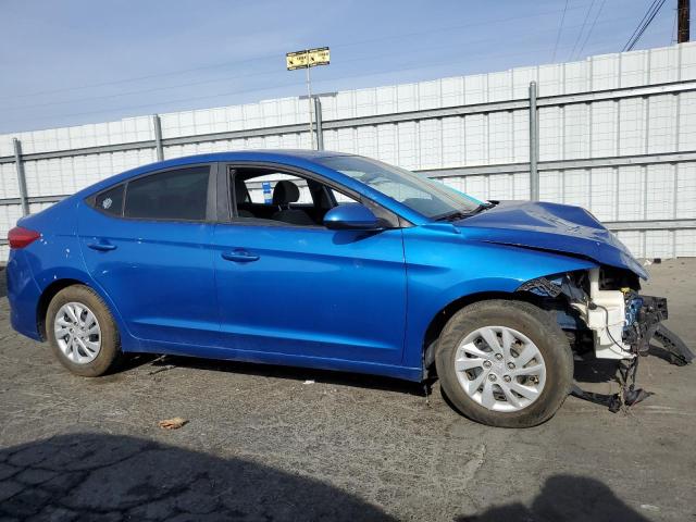 KMHD74LF2HU084892 - 2017 HYUNDAI ELANTRA SE BLUE photo 4