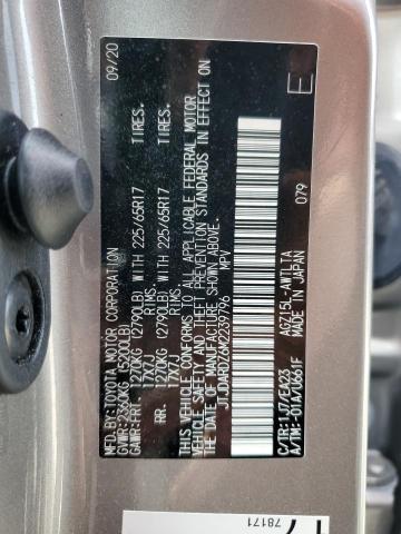 JTJDARDZ6M2239796 - 2021 LEXUS NX 300 BASE ვერცხლისფერი ფოტო 14