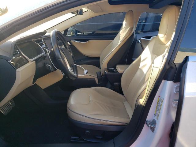5YJSA1DP2DFP06252 - 2013 TESLA MODEL S თეთრი ფოტო 7
