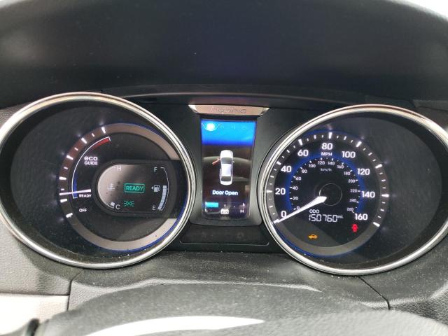 KMHEC4A49CA038231 - 2012 HYUNDAI SONATA HYBRID BLUE photo 9