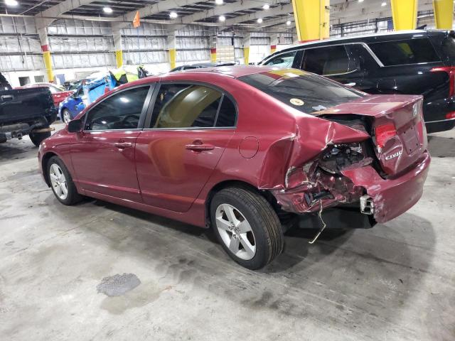 1HGFA16897L098837 - 2007 HONDA CIVIC EX MAROON photo 2