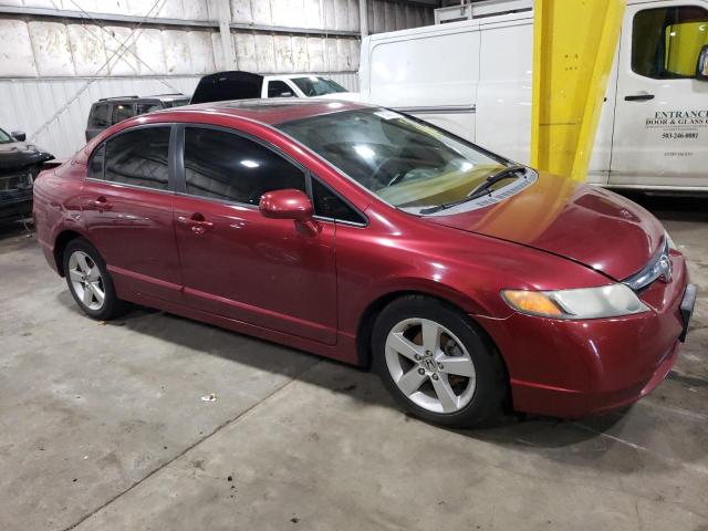 1HGFA16897L098837 - 2007 HONDA CIVIC EX MAROON photo 4