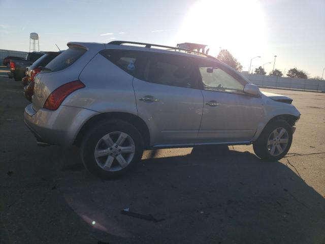 JN8AZ08W97W634115 - 2007 NISSAN MURANO SL SILVER photo 3