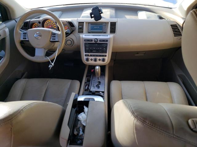 JN8AZ08W97W634115 - 2007 NISSAN MURANO SL SILVER photo 8