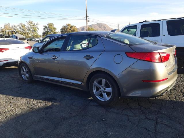 5XXGM4A72FG410022 - 2015 KIA OPTIMA LX GRAY photo 2