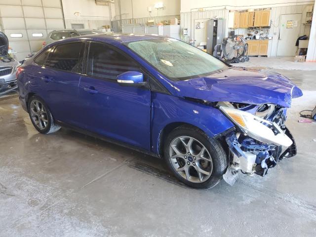 1FADP3F29DL204524 - 2013 FORD FOCUS SE BLUE photo 4