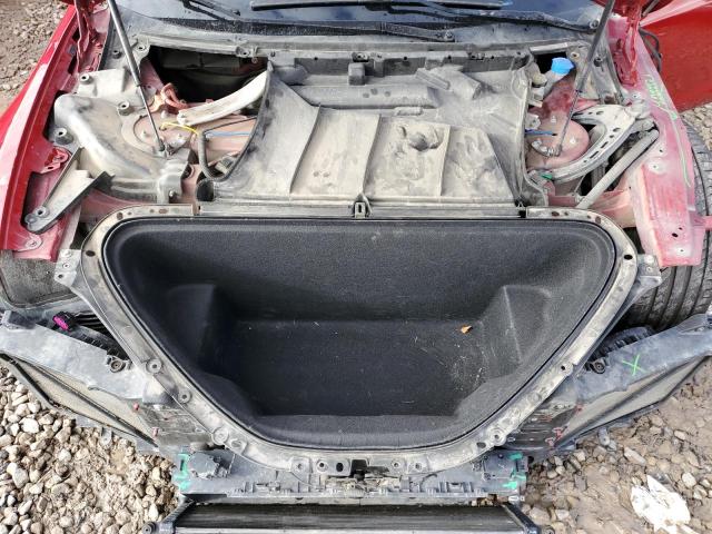 5YJSA1E46HF229142 - 2017 TESLA MODEL S RED photo 11