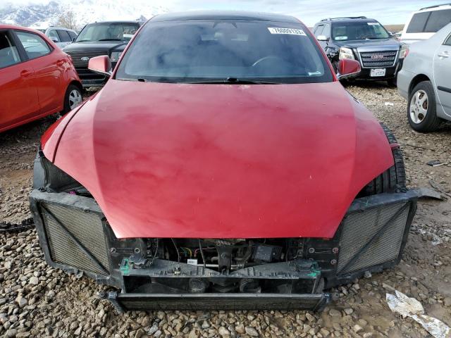 5YJSA1E46HF229142 - 2017 TESLA MODEL S RED photo 5