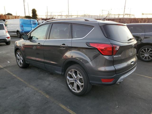 1FMCU0J99KUB79211 - 2019 FORD ESCAPE TITANIUM CHARCOAL photo 2