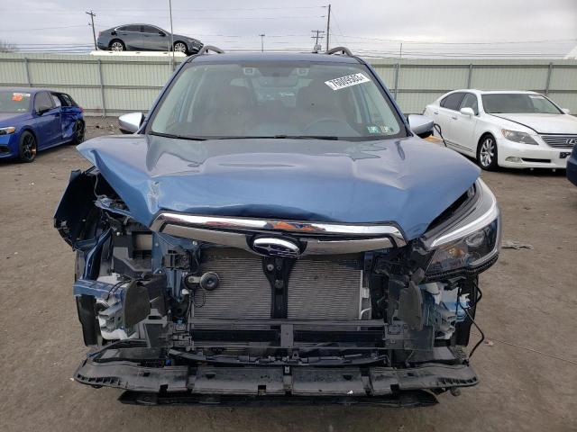 JF2SKAXC8MH585234 - 2021 SUBARU FORESTER TOURING 蓝色 照片 5