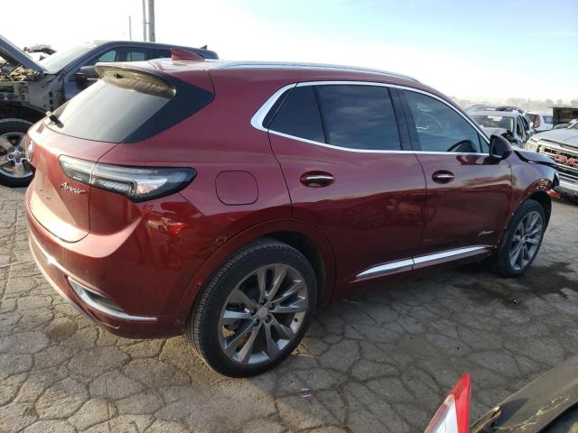 LRBFZRR49MD179002 - 2021 BUICK ENVISION AVENIR BURGUNDY photo 3