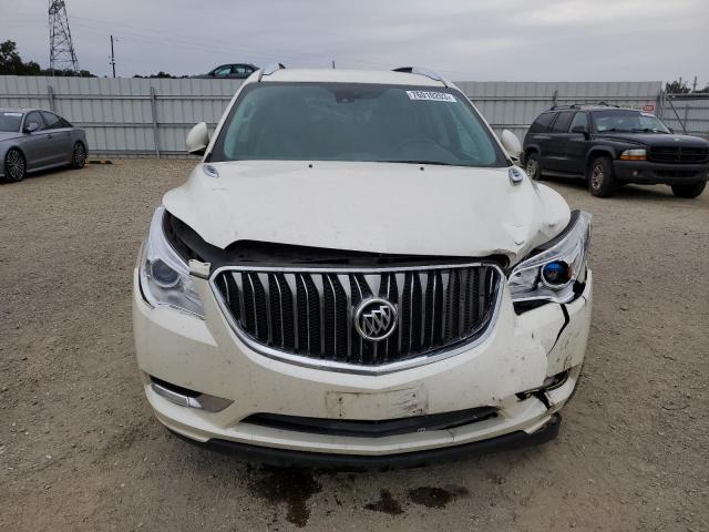 5GAKVCKD0EJ283370 - 2014 BUICK ENCLAVE WHITE photo 5