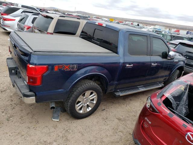 1FTEW1EG4JKC52758 - 2018 FORD F150 SUPERCREW BLUE photo 3