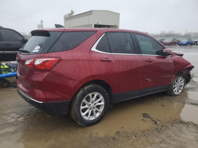 3GNAXJEV9JL103262 - 2018 CHEVROLET EQUINOX LT MAROON photo 3