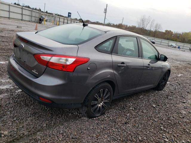 1FADP3F22EL207427 - 2014 FORD FOCUS SE GRAY photo 3