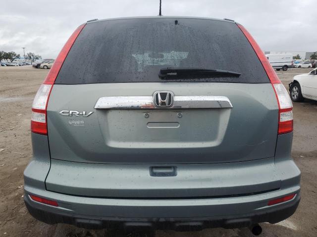 5J6RE3H71AL014785 - 2010 HONDA CR-V EXL BLUE photo 6