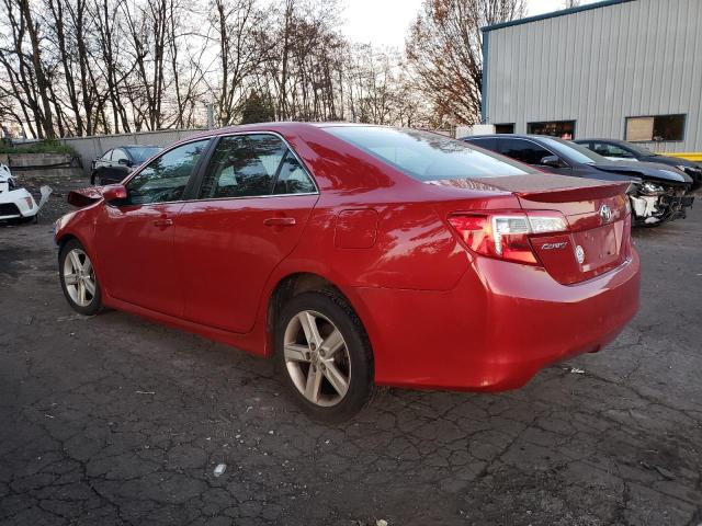 4T1BF1FK4DU716013 - 2013 TOYOTA CAMRY L RED photo 2