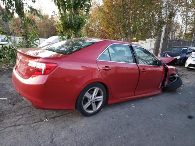 4T1BF1FK4DU716013 - 2013 TOYOTA CAMRY L RED photo 3