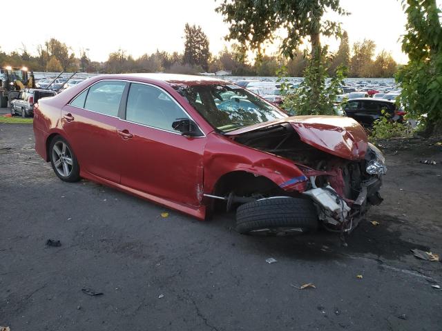 4T1BF1FK4DU716013 - 2013 TOYOTA CAMRY L RED photo 4