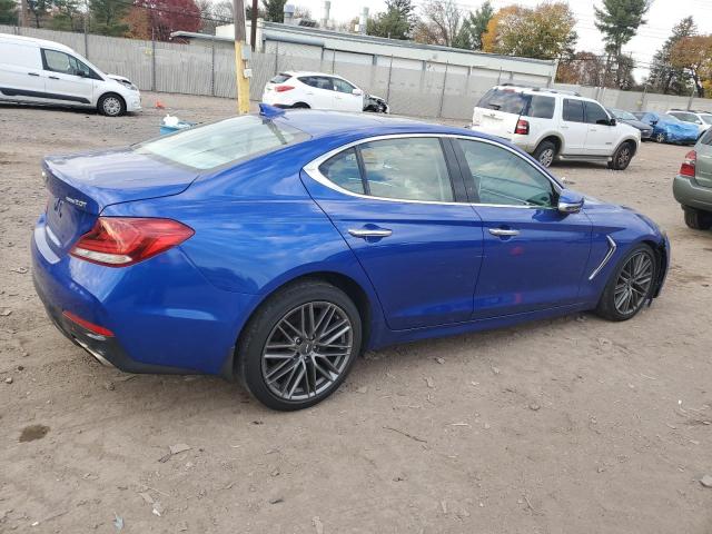 KMTG34LA3KU023271 - 2019 GENESIS G70 ELITE BLUE photo 3