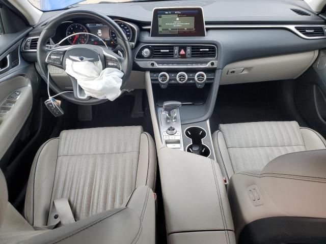 KMTG34LA3KU023271 - 2019 GENESIS G70 ELITE BLUE photo 8