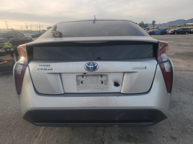 JTDKBRFU4G3018219 - 2016 TOYOTA PRIUS SILVER photo 6