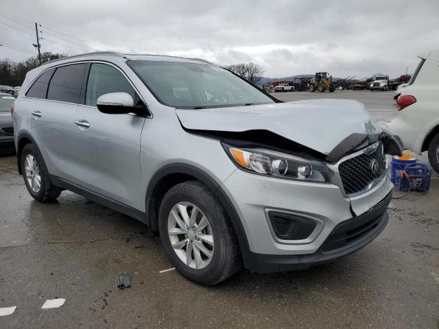 5XYPG4A57GG012582 - 2016 KIA SORENTO LX SILVER photo 4