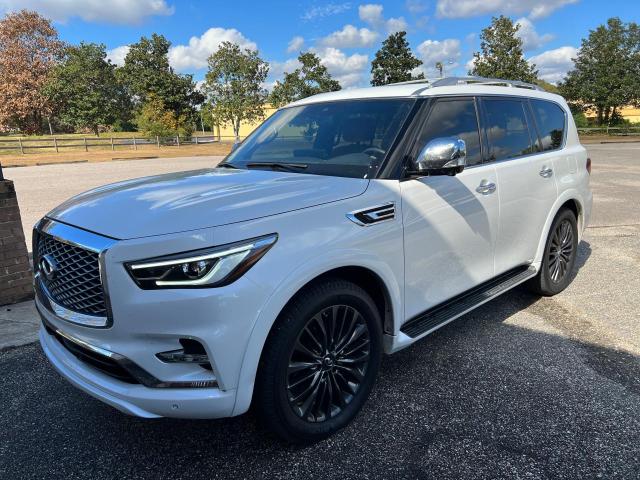 JN8AZ2BF8N9740880 - 2022 INFINITI QX80 SENSORY WHITE photo 2